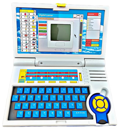 Kids English Learning Laptop 20 Activity Set Educational Toy