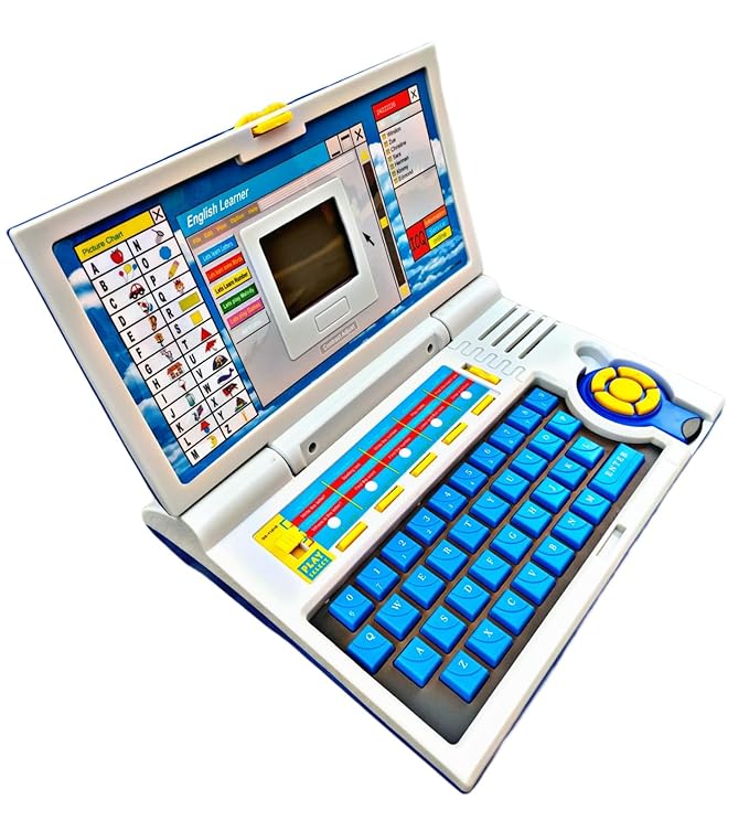 Kids English Learning Laptop 20 Activity Set Educational Toy