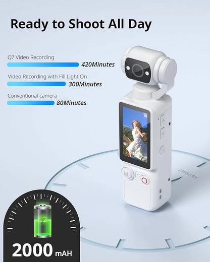 OZCT - 4K Ultra HD Handheld Gimbal Camera